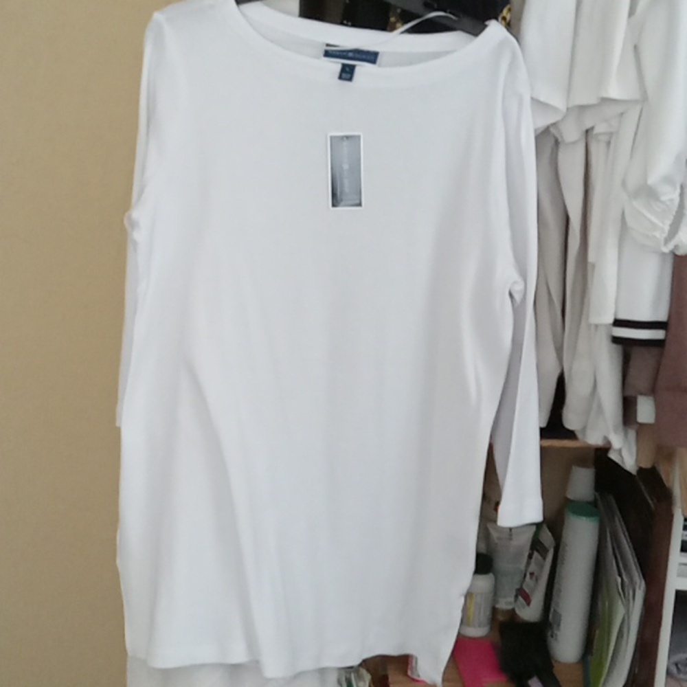 KAREN SCOTT WHITE SHIRT